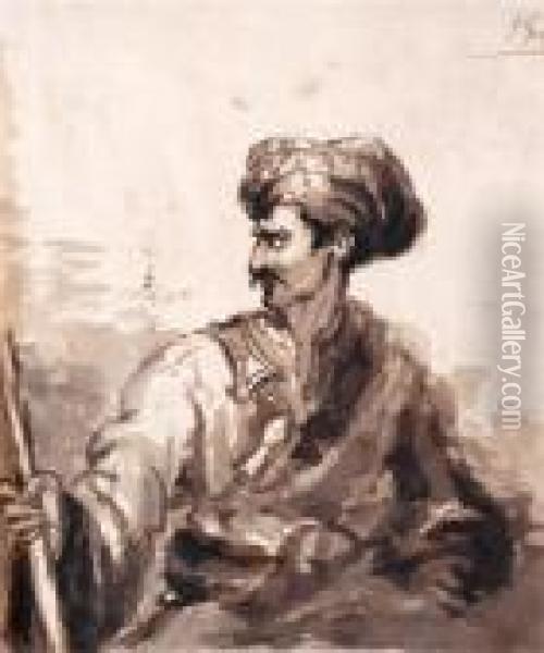 Portrait, Saudon Oil Painting - Sir Francis Grant