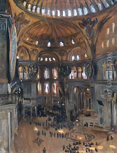 Santa Sofia Oil Painting - John Singer Sargent