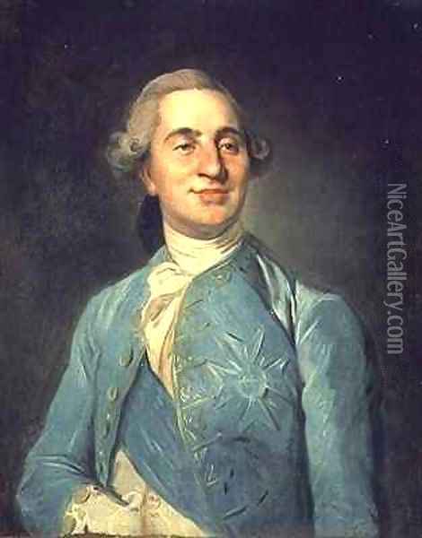 Portrait of Louis XVI 1754-93 Oil Painting - Joseph Siffrein Duplessis