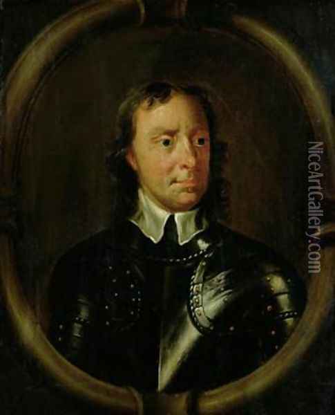 Portrait of Oliver Cromwell 1599-1658 2 Oil Painting - Sir Peter Lely