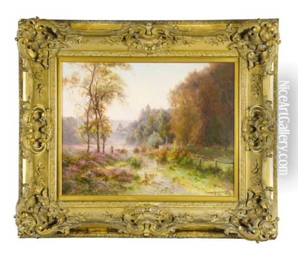Paysage Oil Painting - Gaston Anglade