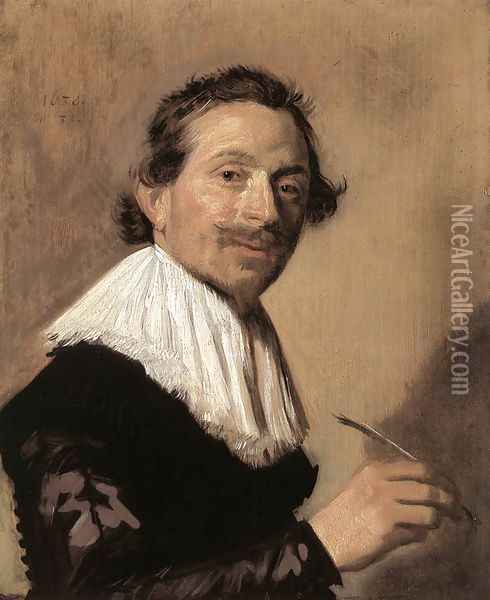 Jean de la Chambre 1638 Oil Painting - Frans Hals