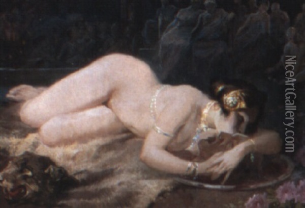 Salome Oil Painting - Henri Privat-Livemont