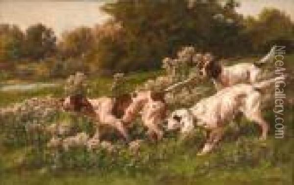 Pointer And Setters Oil Painting - Edmund Henry Osthaus