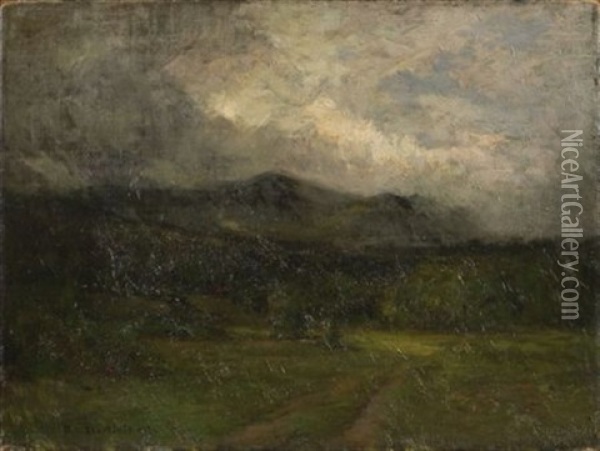 Cloud Shadows Oil Painting - Roswell Morse Shurtleff