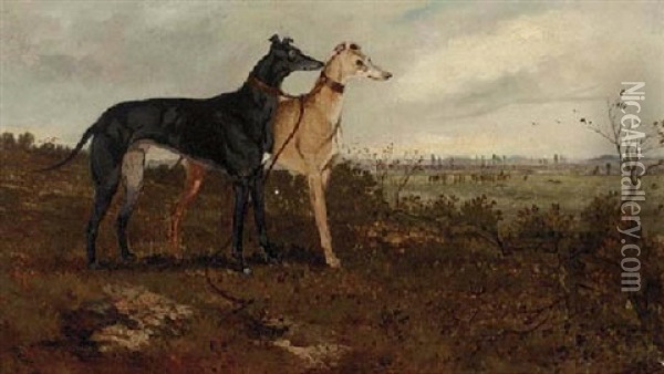 Coursing Oil Painting - Sylvester Martin