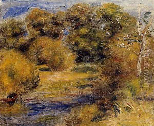 The Clearing Oil Painting - Pierre Auguste Renoir