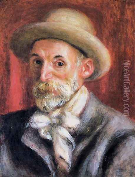 Self Portrait3 Oil Painting - Pierre Auguste Renoir