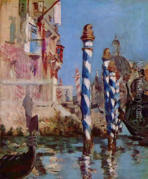 The Grand Canal, Venice Oil Painting - Edouard Manet