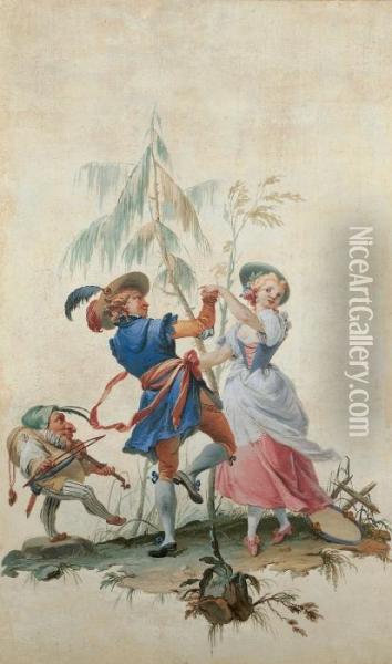 Tiepolo, Zugeschrieben Oil Painting - Giovanni Domenico Tiepolo