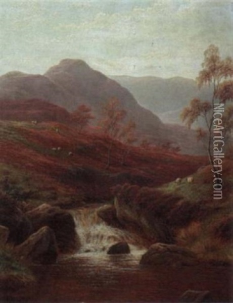 On The Scarsdale Oil Painting - William Mellor