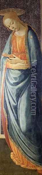 Virgin Mary, 1473 Oil Painting - Jacopo Del Sellaio