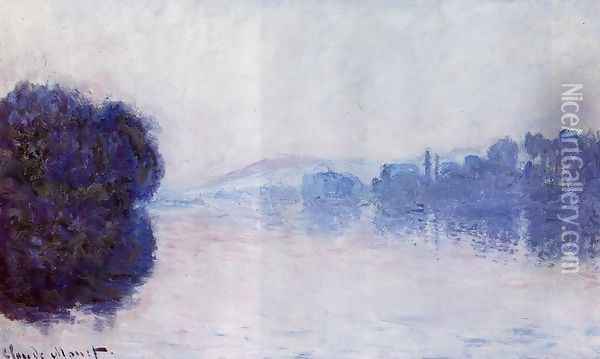 The Seine Near Vernon Oil Painting - Claude Oscar Monet
