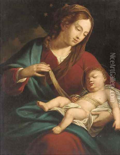 The Madonna and Child Oil Painting - Sebastiano Ricci