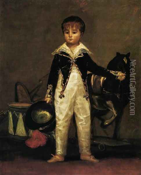Pepito Costa y Bonells 2 Oil Painting - Francisco De Goya y Lucientes