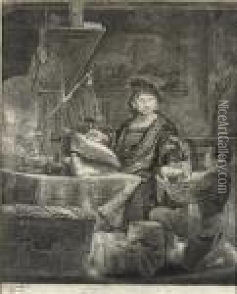 Jan Uytenbogaert, 'the Goldweigher' Oil Painting - Rembrandt Van Rijn