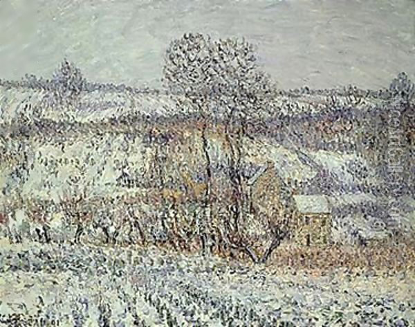La Cote Du Chou, Pontoise Oil Painting - Gustave Loiseau