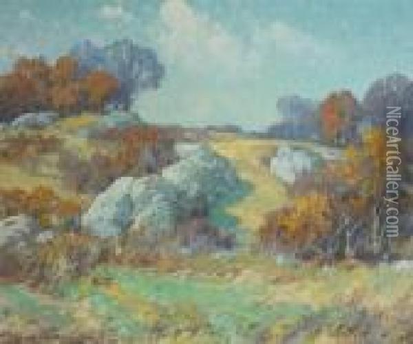 Rockridge Autumn Oil Painting - Maurice Braun