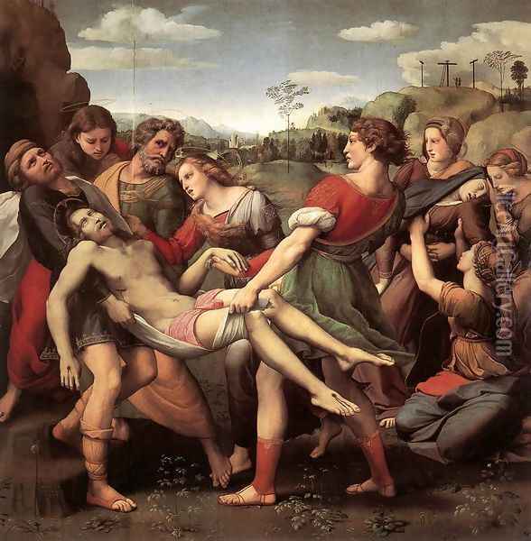 The Entombment Oil Painting - Raphael