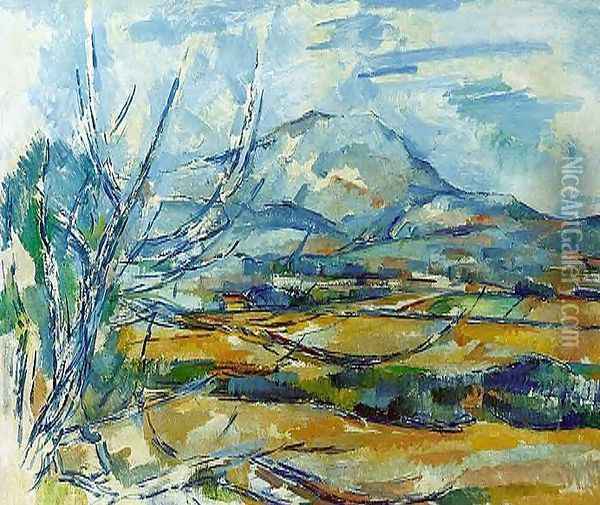 Mont Sainte Victoire6 Oil Painting - Paul Cezanne