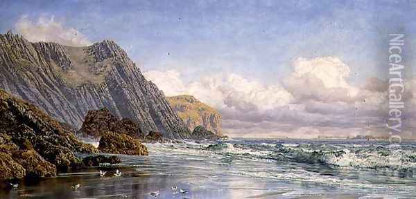 Proud Gwydr 1879 Oil Painting - John Edward Brett