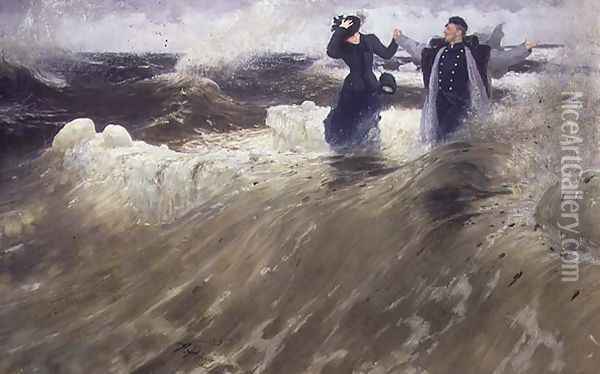 What Freedom! 1903 Oil Painting - Ilya Efimovich Efimovich Repin