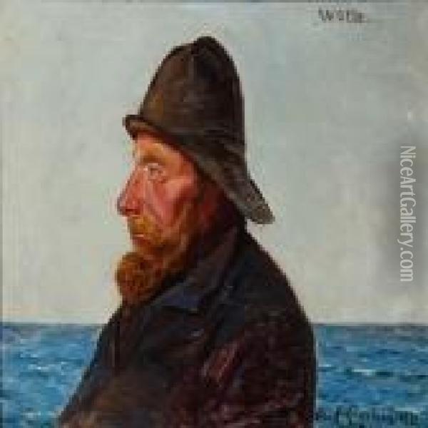 Wolle Oil Painting - Carl Locher