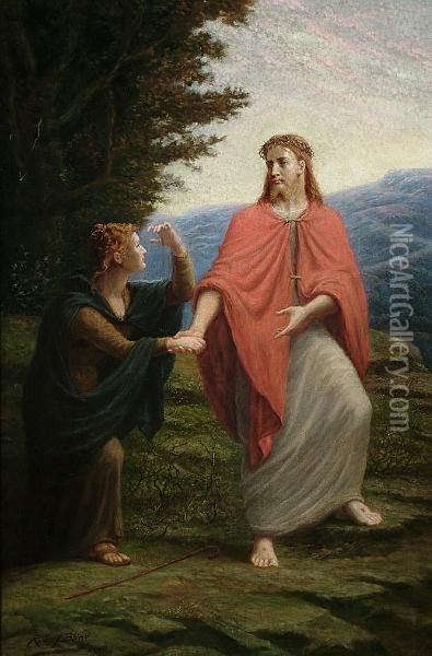 The Resurrection Oil Painting - Rudolf Blind