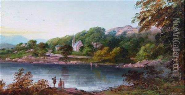 Glengariff Harbour,
Ireland Oil Painting - Edward Partridge