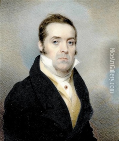 Judge Mitchell King Oil Painting - Charles Fraser