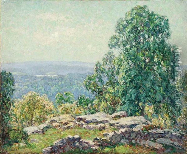 A September Day Oil Painting - Wilson Henry Irvine