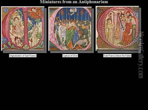 Miniatures c. 1450 Oil Painting - Giovanni di Paolo