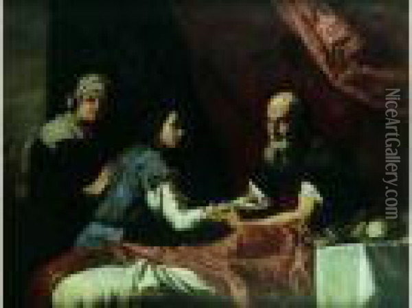 Jacob Et Isaac Oil Painting - Jusepe de Ribera