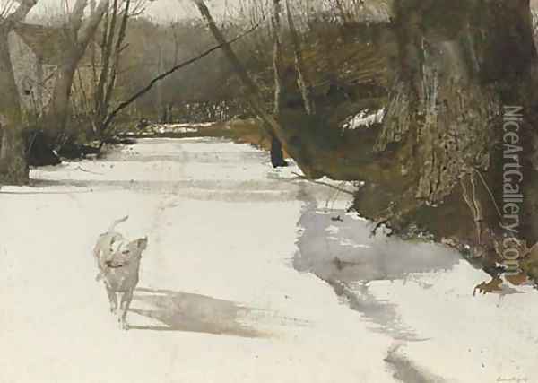 Race Run Oil Painting - Henriette Wyeth