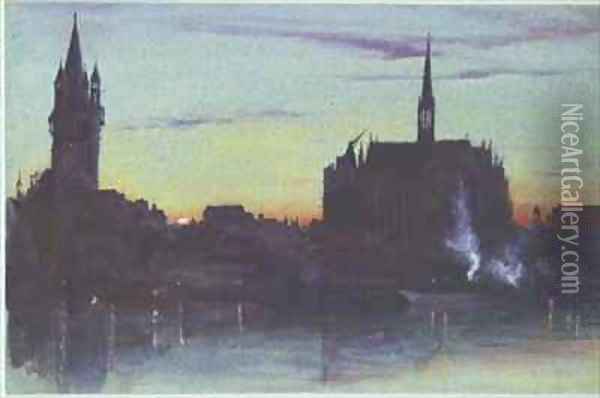 Cologne Oil Painting - Ada Dundas