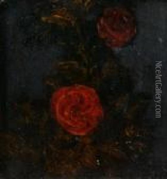 The Rose Oil Painting - Ralph Albert Blakelock