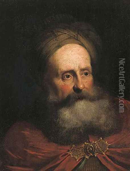 A bearded man Oil Painting - Salomon Koninck