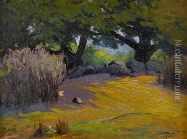 Ojai Valley Oil Painting - Leon Durand Bonnet