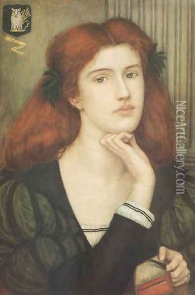 The Lady Prays-desire Oil Painting - Maria Euphrosyne Spartali, later Stillman