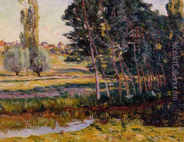 Landscape Oil Painting - Nicholas Winfield Scott Leighton