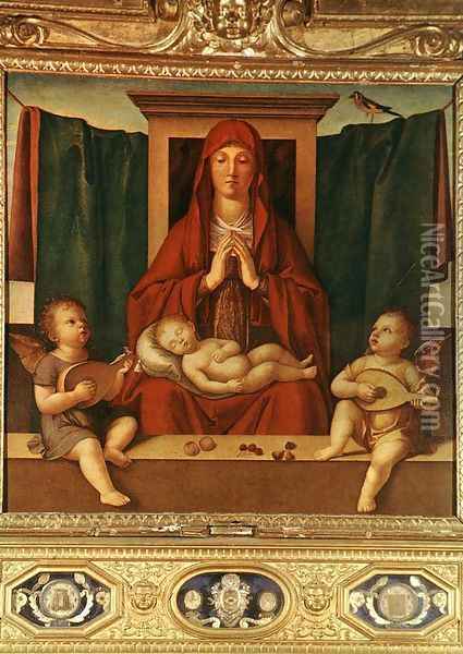 Mary with the Child (2) Oil Painting - Alvise Vivarini