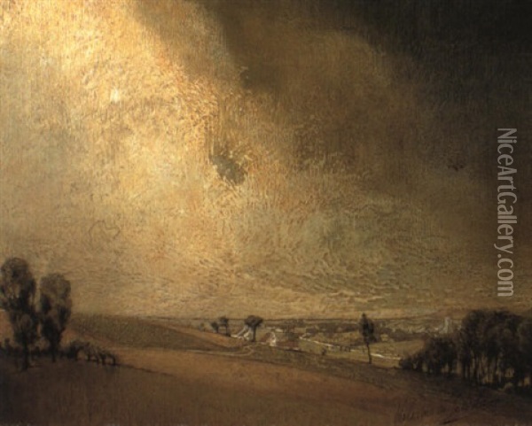 Zomerlicht Oil Painting - Valerius De Saedeleer