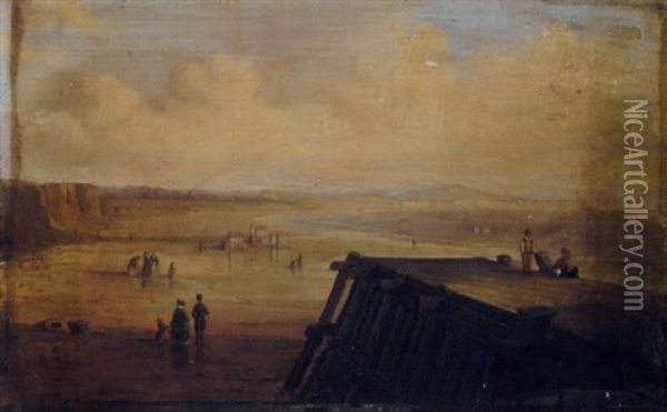 Bridlington-on-sea Oil Painting - John Wilson Carmichael