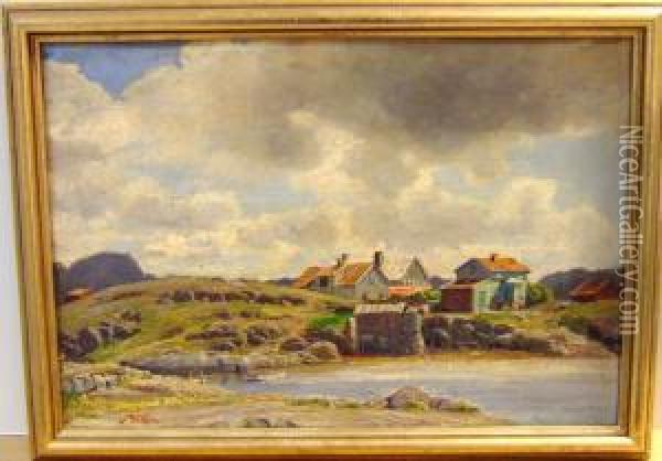 Fra Marstrand Oil Painting - Johannes Von Ditten