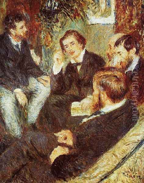 The Artists Studio Rue Saint Georges Oil Painting - Pierre Auguste Renoir