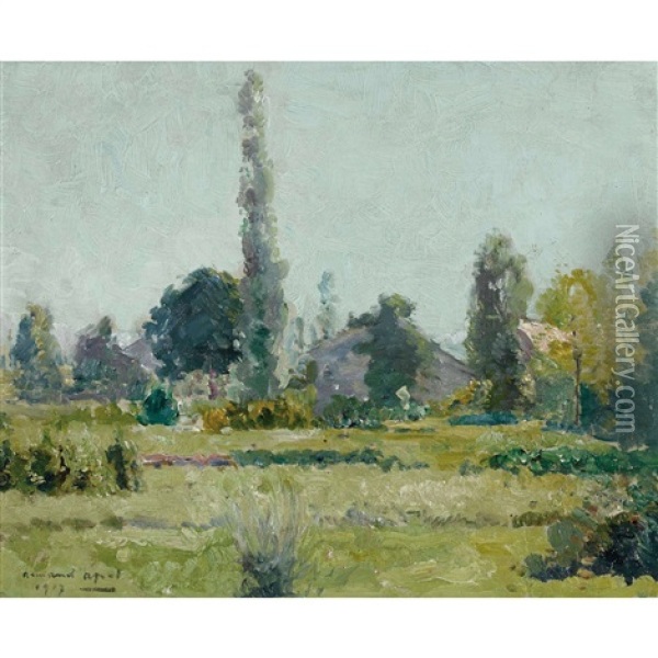 Sudliche Landschaft Oil Painting - Armand Adrien Marie Apol