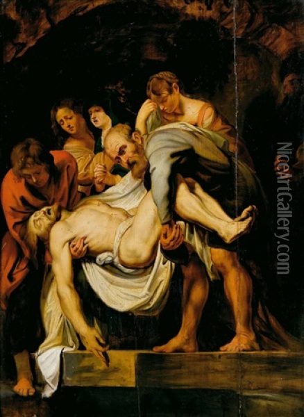 Entierro De Cristo Oil Painting -  Caravaggio