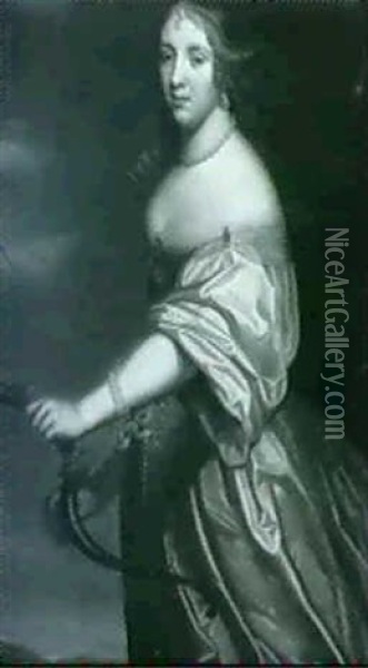 Portrait Presueme De La Comtesse Degalard-bearn Oil Painting - Hyacinthe Rigaud