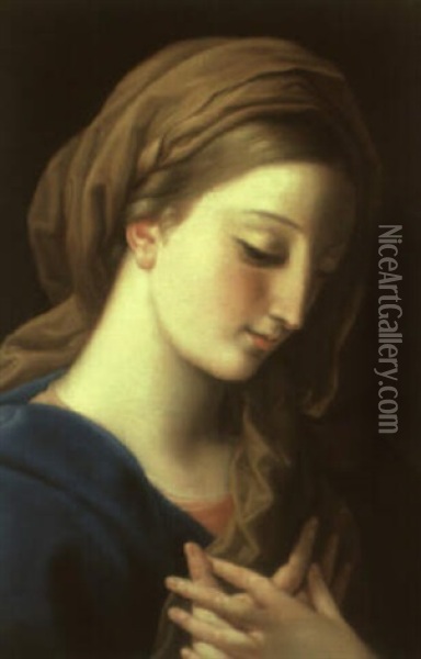 The Virgin Annunciate Oil Painting - Pompeo Girolamo Batoni