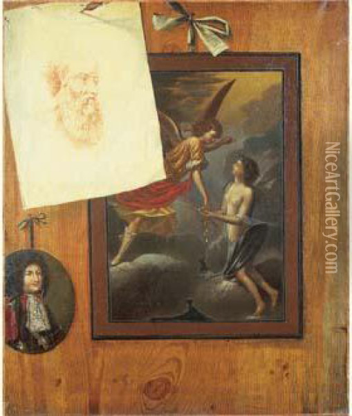 Francois De Le Motte Oil Painting - Jean-Francois Delyen